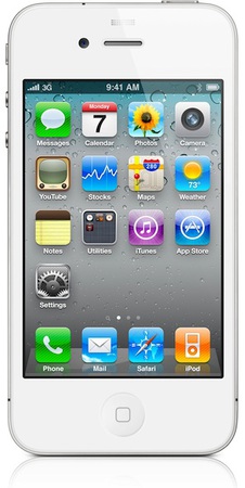 Смартфон APPLE iPhone 4 8GB White - Энгельс