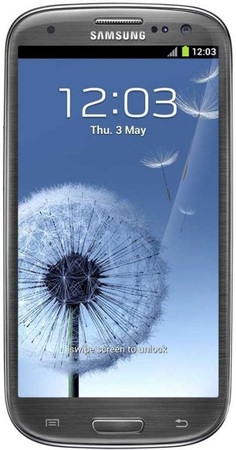 Смартфон Samsung Galaxy S3 GT-I9300 16Gb Titanium grey - Энгельс